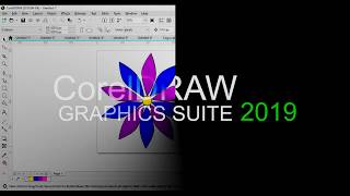 Creating a Simple flower Design | CorelDraw2019 Tutorial screenshot 4