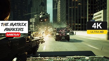 THE MATRIX AWAKENS - Unreal Engine 5 , 4K 60FPS Gameplay (PS5)