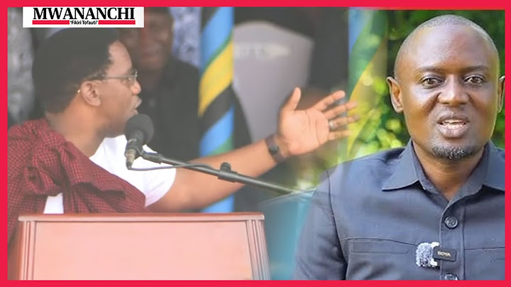 MAKONDA AMSAKA GAMBO MBELE YA RAIS "YUKO WAPI?, SIMUONI JUKWAANI.....
