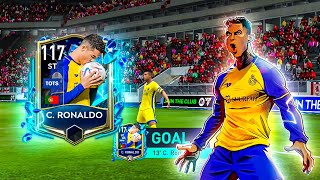 CRISTIANO RONALDO 117 Rated Gameplay Review!!! Goal Scoring Machine!! FIFA Mobile 23