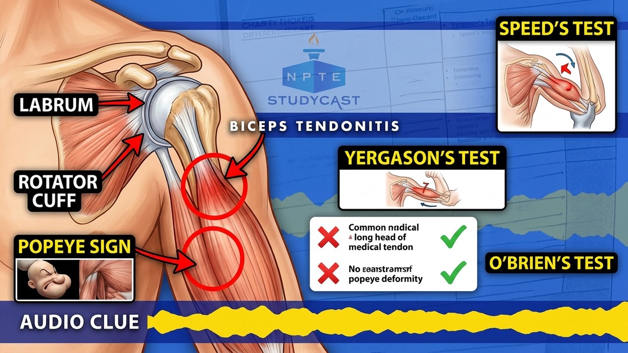The NPTE Biceps Tendonitis Question You're Getting Wrong