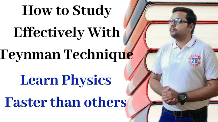 How to Learn Faster with the Feynman Technique (Example Included)| How to Study Effectively| Best