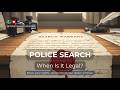 When Can Police Conduct a Search in India? | Legal Procedure Explained | Indian Laws Explained