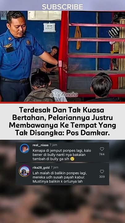 Pelarian Singkat yang Berakhir di Pos Damkar