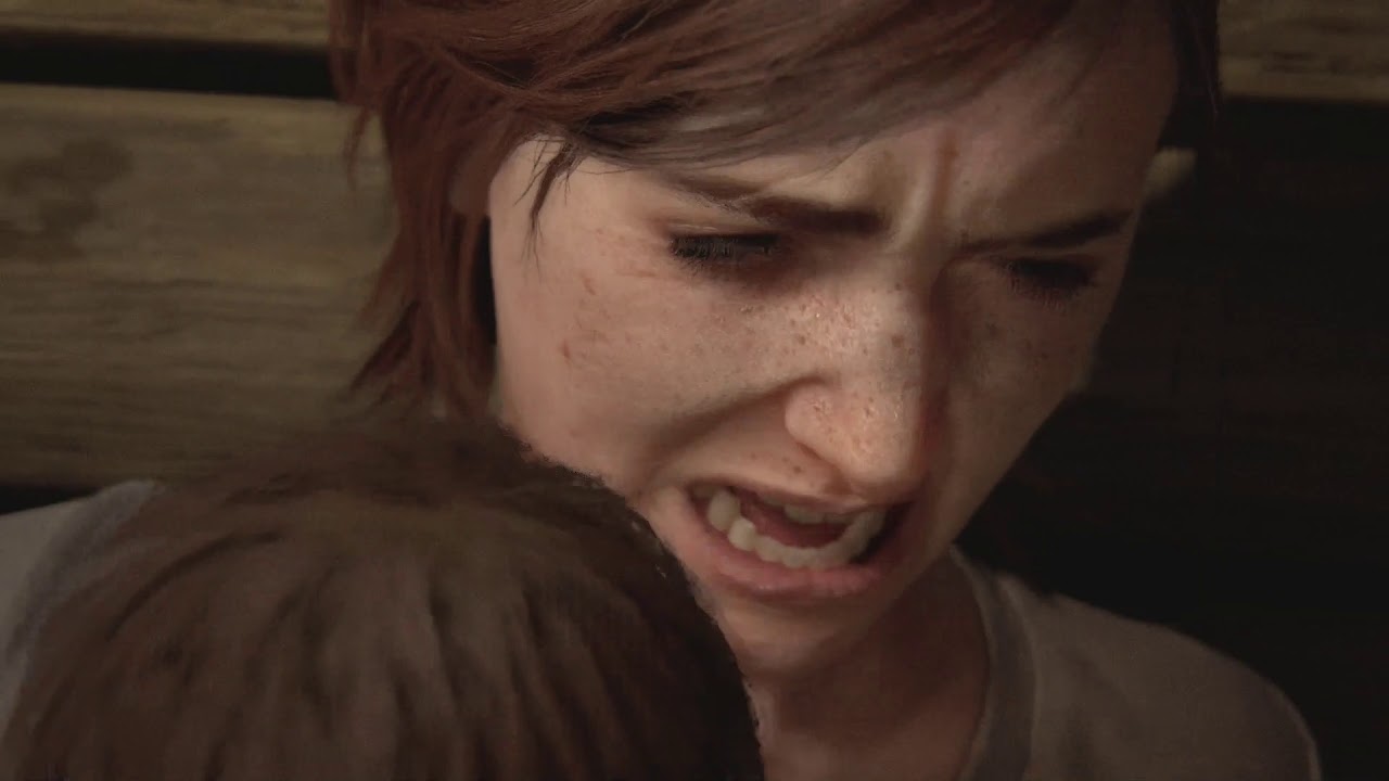 Ellies Ptsd Ellie And Dina Cut Scene The Last Of Us 2 Gameplay Youtube 