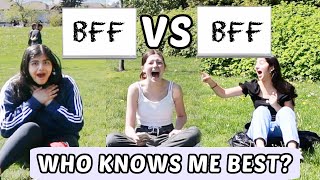 Who Knows Me Better?  *Funny Stories &amp; Tea* | Best Friend VS Best Friend | Bethany Grieve