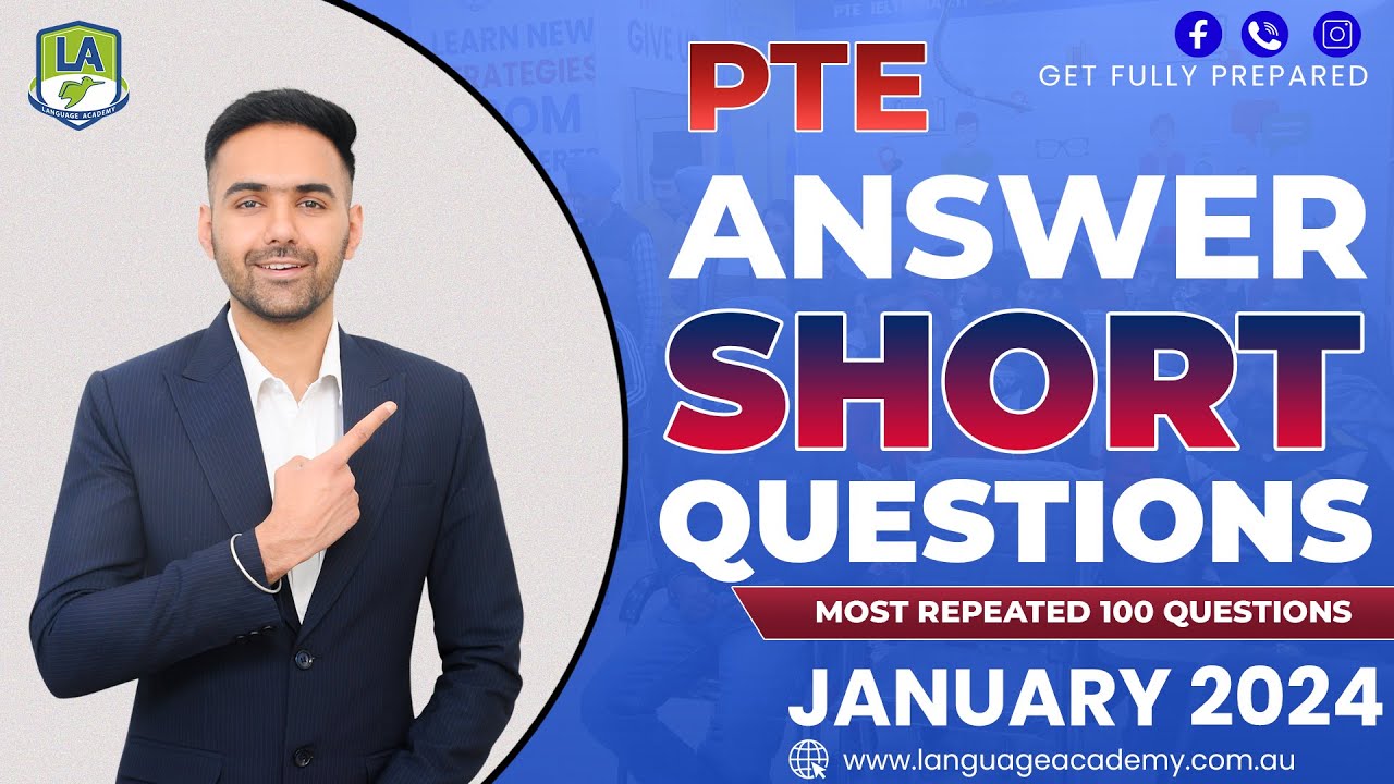 PTE Speaking Answer Short Questions January 2024 Exam Predictions pte-speaking-answer-short-questions-january-2024-exam-predictions