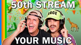 Reacting to YOUR Music ️?  50th Hivemind Stream