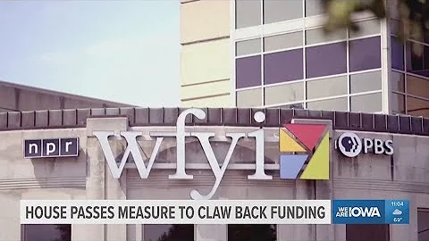 Congress approves Trump's $9 billion cut to public broadcasting and foreign aid, Iowa representative