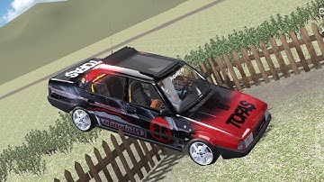 Modifiyeli Tofaş Şahin Doğan Sürüş Simülatör Oyunu - Etiket Tofaşk - Köy Yolu #16 - Android Gameplay