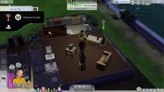 The Sims 4 channel surfer trophy