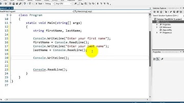 Read and Write Strings C# - The Read method blocks its return while you type input characters