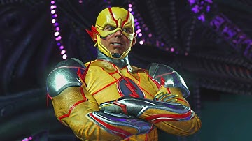 Injustice 2 - Reverse Flash Intro Dialogues, Super Moves And Clash Quotes