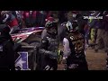 Mike alessi  gared stank dog steinke battle at the kicker ama arenacross