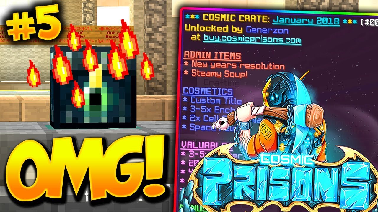 JANUARY 2018 COSMIC CRATE OPENING! COSMIC PRISONS (Ulu 5