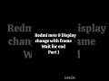 Redmi Note 9 Display Change with Frame 🔧📱Broken display? Music: Friendships – Pascal Letoublon