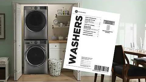 GE UltraFresh Front Load Washer – Bluetooth Pairing for Dryer Control Feature