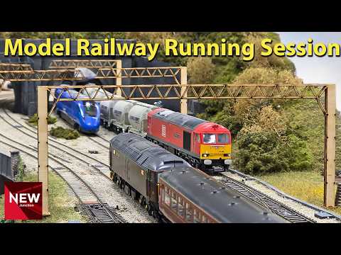 Busy Day at New Junction | Model Railway Running Session