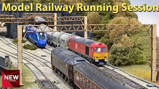 Busy Day at New Junction | Model Railway Running Session