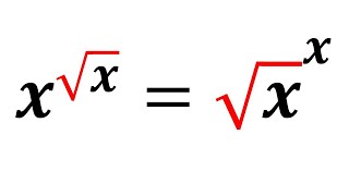 Beautiful Math Problem | An Exponential Equation with Radicals #maths