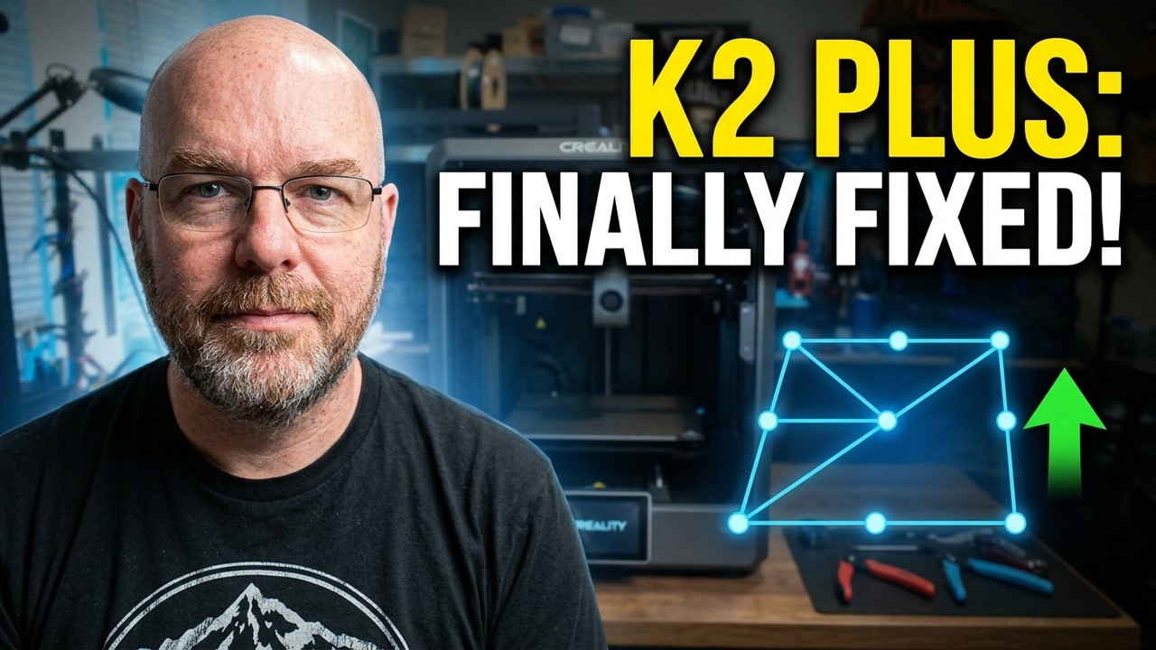 Creality K2 Plus Upgrades: How I Finally Fixed Adaptive Bed Leveling