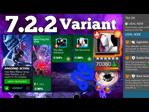 Variant 7 2.2 Easy Path Arachnid Action 7.2.2 | Mcoc | Marvel Contest of Champions
