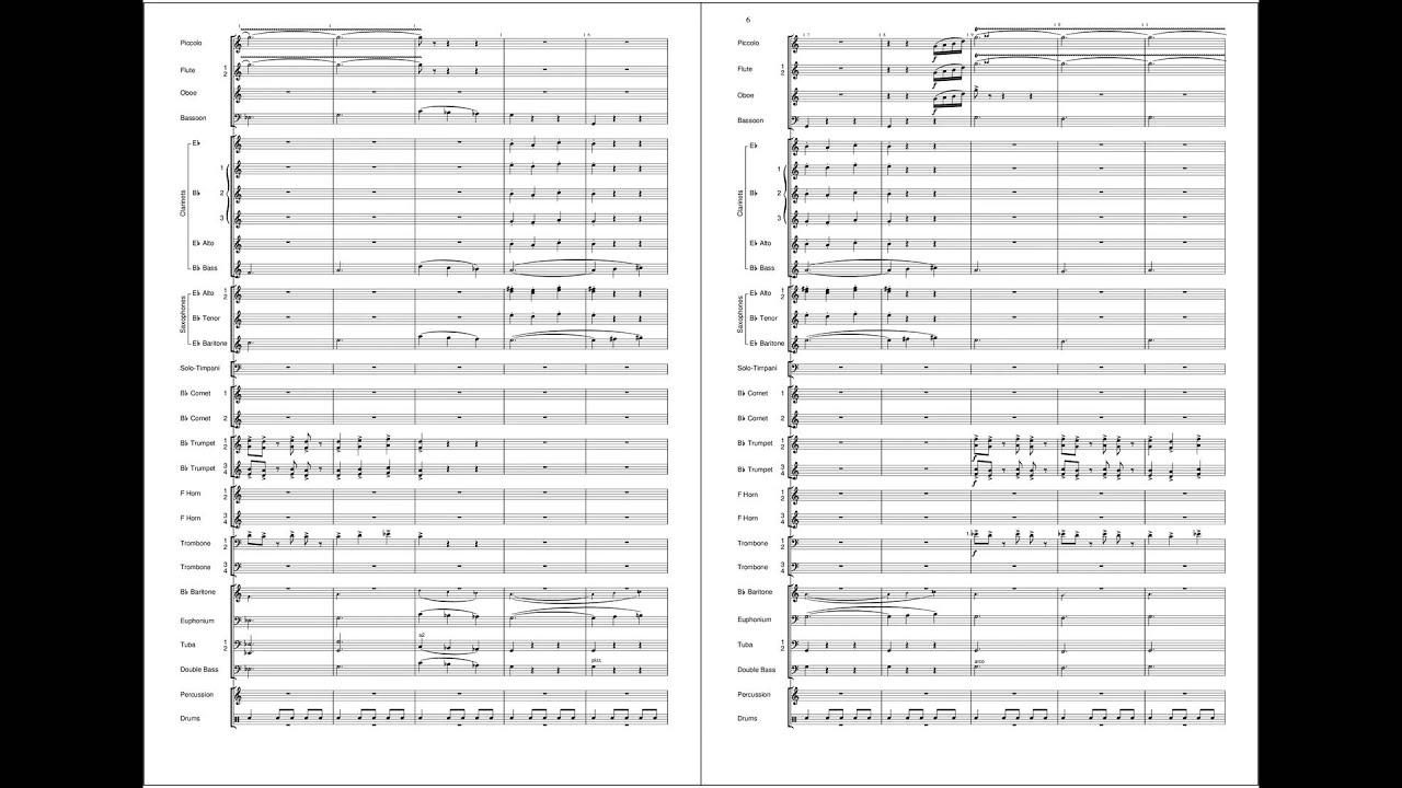 Concertino per timpani e orchestra (Solo for Timpani and Band) (4