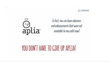 Your New Aplia Experience!