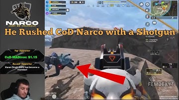 CoD Narco did an insane 1v8 clutch in the final zone Call of Duty: Mobile