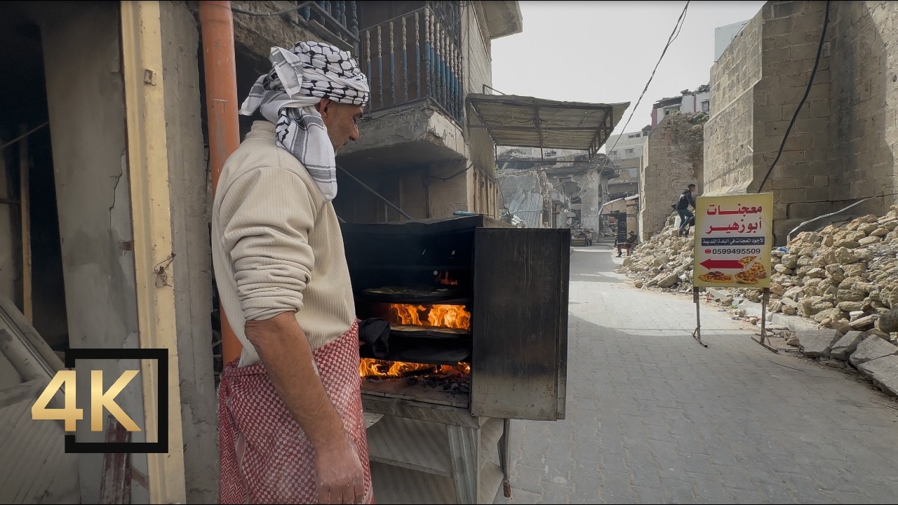 Meet Abu Zuhair | The Owner Of The Most Popular Restaurant In Gaza 🇵🇸 With Translated Captions