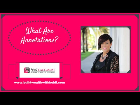 What Are Annotations - How To Do An Annotation
