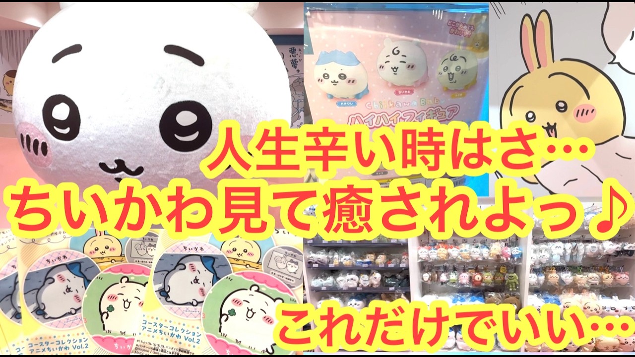 ちい品です Chiikawa] Infiltrating the latest Chiikawa Land!! We also bought