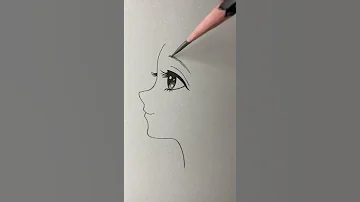 رسم انمي سهل تعلم رسم بنت بطريقة سهلة واحترافية 