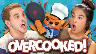 Overcooked Co-Op Burnt To Death Teens React Gaming