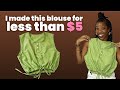 Learn How To Draft A Pattern For &amp; Sew A Blouse In Less Than 20 Minutes! | ✂️ SEW QUAINT.