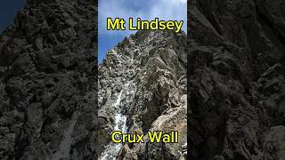 This Was the Crux of Lindsey Peak | Colorado 14er