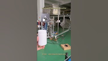 Pyramid tea bag packaging machine for black tea, automatic canning production line #pyramidtea #tea