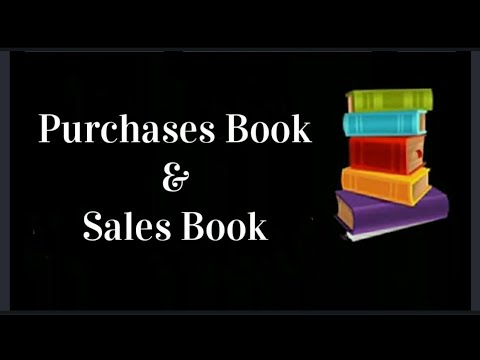 Video: How To Check The Sales And Purchase Book