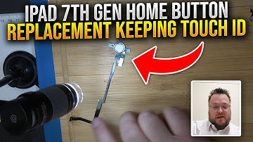 iPad 7th gen Home Button Replacement keeping touch ID.