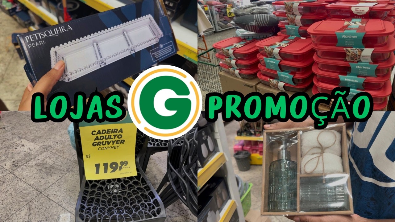 LOJAS G TUDO COM 50% DE DESCONTO 