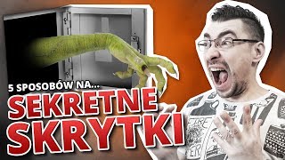 5 sposobów na... SKRYTKI NIE DO WYKRYCIA / sekretna aplikacja / tajemny obraz