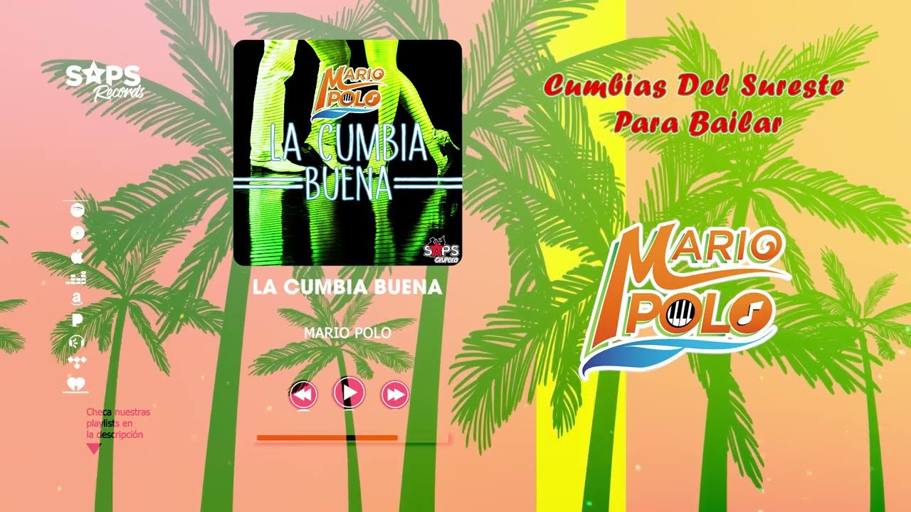 Grandes Éxitos de Mario Polo//Cumbias Del Sureste//Para Bailar//Veracruz