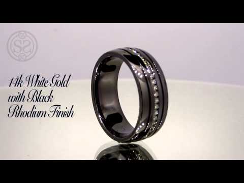 black-rhodium-finished-men