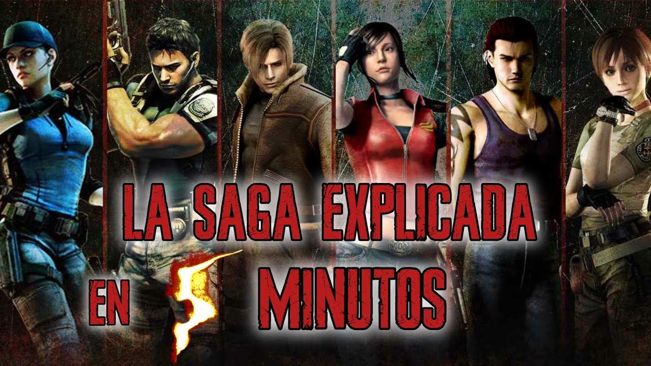TODA LA SAGA DE RESIDENT EVIL EXPLICADA EN 5 MINUTOS | El gamer anónimo ...