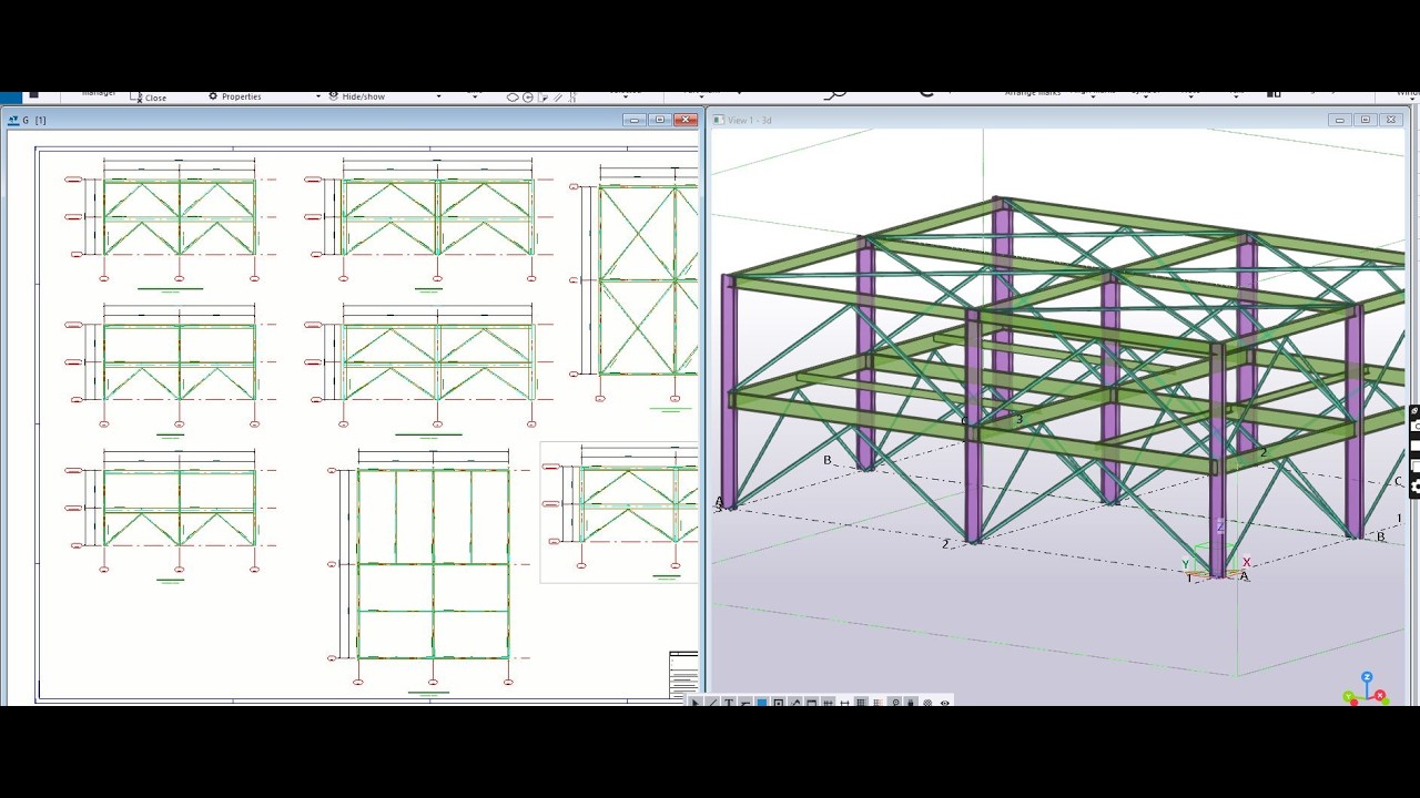 TEKLA - HOW TO CREATE GENERAL ARRANGEMENT DRAWINGS - YouTube