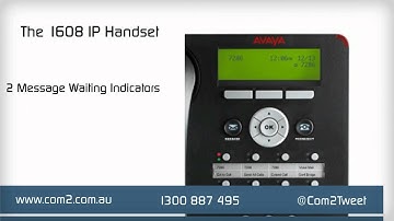 The Avaya 1608 IP Handset | Com2