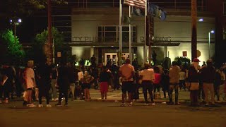 Famous Pepper spray deployed at protesters outside Public Safety Building in downtown Rochester Profile