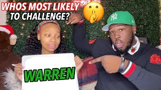 WHOS MOST LIKELY TO CHALLENGE? | Vlogmas Day 20