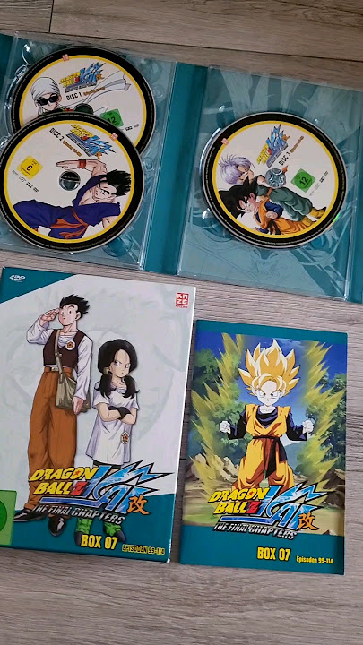 DRAGONBALL Z  KAI DVD BOX 7 - TV-Serie Vol.7 (German) Dragon Ball Z Series #dragonballz #shorts #yt