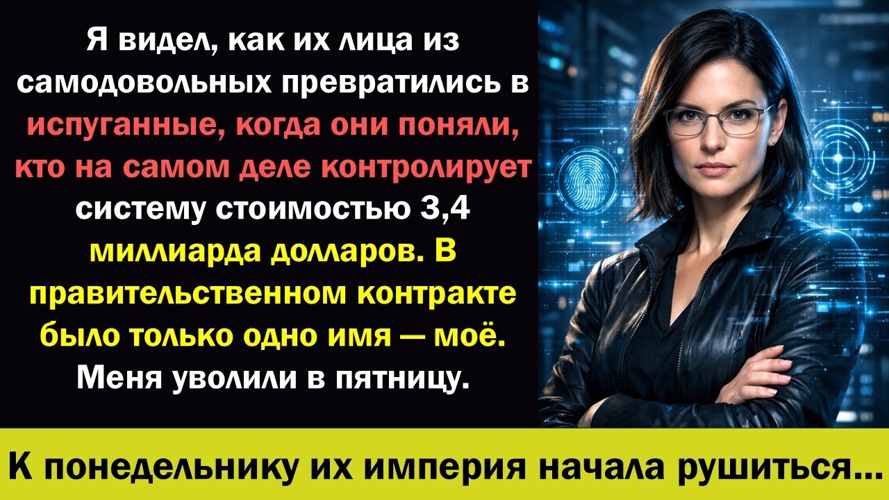 Я был единственным лицом, указанным в государственном контракте на сумму 3,4 миллиарда долларов